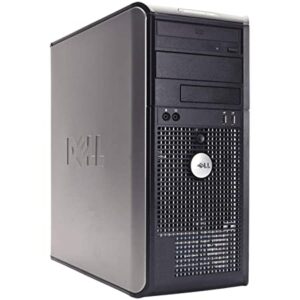 PC OPTIPLEX 780 TWR INTEL E8400 8GB 128GB SSD + 500GB HDD WINDOWS COA - RICONDIZIONATO - GAR. 6 MESI