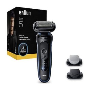 RASOIO ELETTRICO SERIES 5 52-B1650S - 3 LAME FLESSIBILI - REGOLABARBA