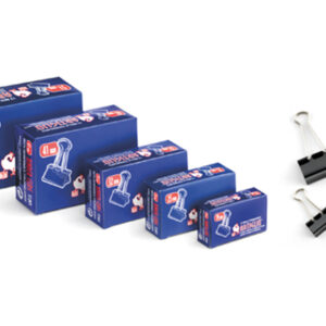 PINZE FERMAGLI IN ACCIAIO FERMACARTE 41MM CONF. 12 MOLLE (ITR5203C)