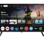 TV LED 32" QT320HGT HD SMART GOOGLE TV WIFI BLUETOOTH DVB-T2 NERO