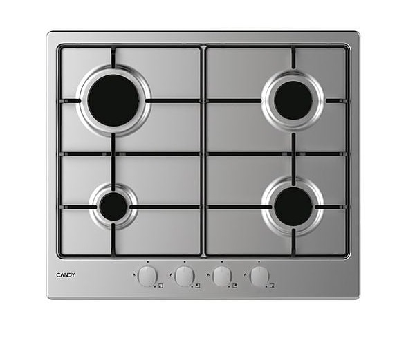 PIANO COTTURA A GAS TIMELESS 60CM - 4 FUOCHI - INOX (CHW6BRX)