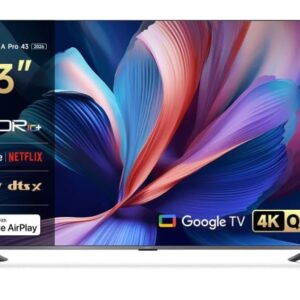 TV QLED 43" A PRO 2026 ULTRA HD 4K SMART TV WIFI DVB-T2 GOOGLE TV