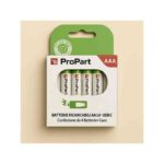 BATTERIE RICARICABILI AAA USB-C 356MAH 1.5V - CONF. 4PZ - EK-RB-06 (1INR10/28)