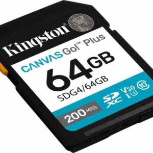 SECURE DIGITAL 64 GB CANVAS GO PLUS (SDG4/64GB) CLASS10 UHS-I U3 V30