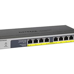 SWITCH RETE 8 PORTE 10/100/1000 GS108PP-100EUS POE