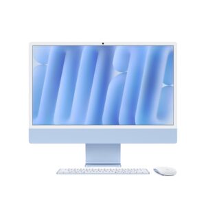 PC IMAC 24" 2024 ALL IN ONE M4 10-CORE 16GB 256GB SSD MAC OS BLUE (FWV13LL/A)