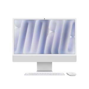 PC IMAC 24" 2024 ALL IN ONE M4 10-CORE 16GB 256GB SSD MAC OS SILVER (G1EH1LL/A) VETRO NANO-TEXTURE