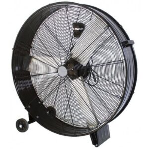 VENTILATORE INDUSTRIALE DA PAVIMENTO ZDM90CM - 30CM - NERO