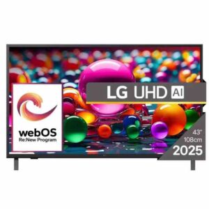 TV LED 43" 43UA75003LA ULTRA HD 4K AI WEBOS SMART TV WIFI DVB-T2