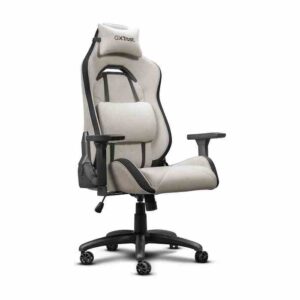 SEDIA GXT723B RUYA FABRIC CHAIR BEIGE (25532)