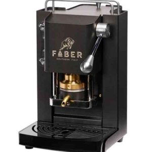 MACCHINA DA CAFFE' A CIALDE MINI PRO DELUXE MAT BLACK CROMO