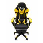 SEDIA GAMING WSE8156 GIALLO/NERO
