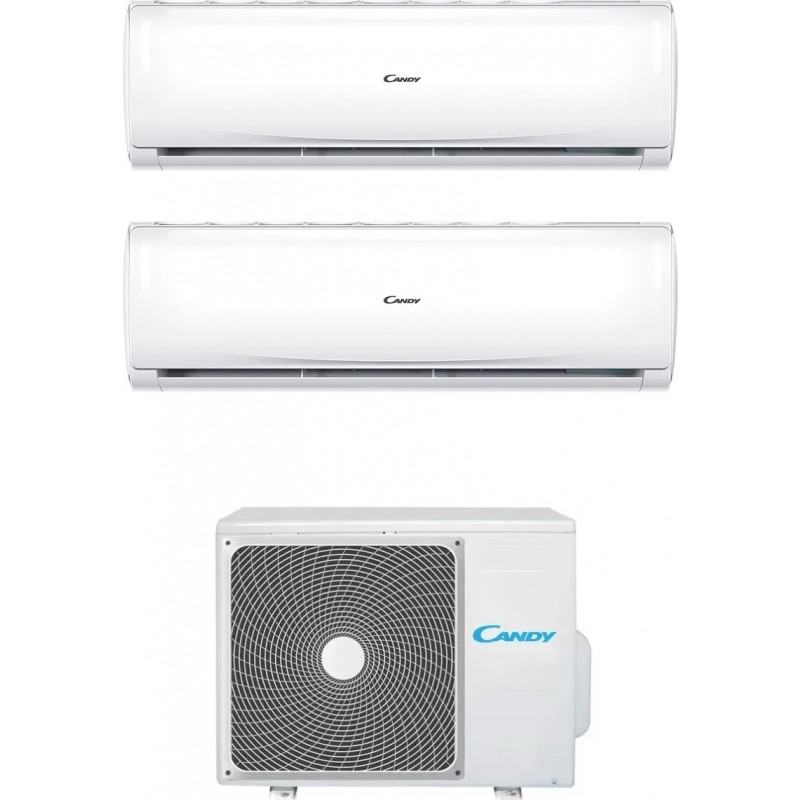 CLIMATIZZATORE DUAL SPLIT PURA CY-2T14AOUT-A - 2X UNITA' INTERNE + 1X ESTERNA - 9000BTU+12000BTU