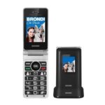 CELLULARE AMICO PREZIOSO DUAL SIM NERO METALLO