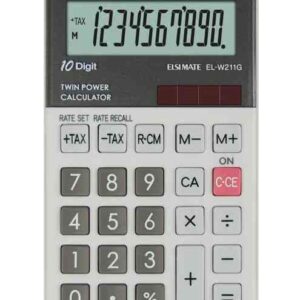 CALCOLATRICE FINANZIARIA SH-ELW211GGY GRIGIO