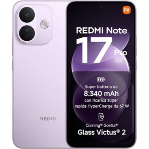 SMARTPHONE REDMI NOTE 17 PRO 5G - 8+512GB PURPLE VIOLA