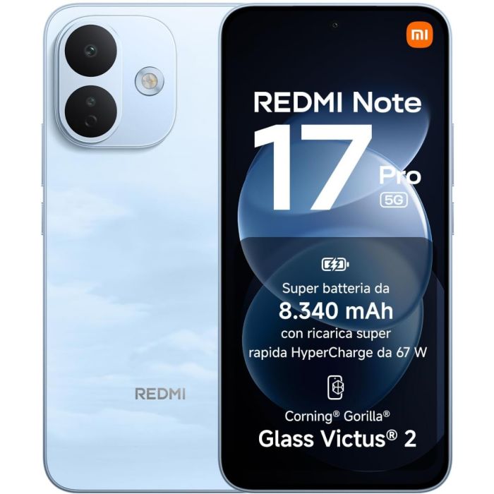 SMARTPHONE REDMI NOTE 17 PRO 5G - 8+512GB SKY BLUE