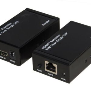 ESTENSORE DI LINEA HDMI CON CAVO DI RETE CAT5E/6 FINO A 60 METRI 4K (LKEXT163)